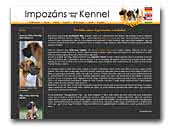 Impozáns német dog Kennel
