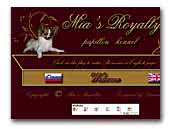 Mia's Royalty papillon kennel