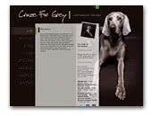 Craze For Grey Weimaraner Kennel