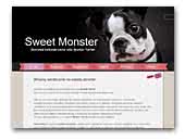 Sweet Monster - Boston Terrier home kennel