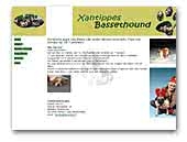 Bassethound en Mops Xantippes