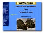 Altdeutsche Schäferhunde from Greatfull Dynasty kennel