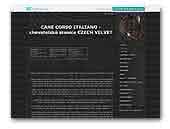 Cane Corso Kennel Czech Velvet