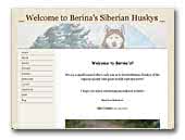 Berina's Siberian Huskys