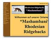 Mashambani Rhodesian Ridgeback