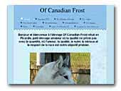 Of Canadian Frost Elevage de siberian huskies 