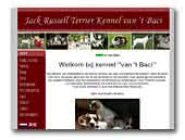 Jack Russell Terrier Kennel van 't Baci