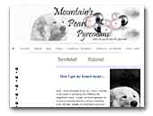 Mountain's Pearl pyreneans