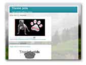 'Titanium foot'<br>English Staffordshire Bull Terrier kennel